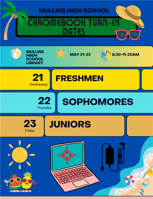 Chromebook Turn-in dates